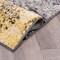 World Rug Gallery Contemporary Floral Design Non Shedding Soft Area Rug 2' x 7' Yellow 400YELLOW2x7 - alternate 4